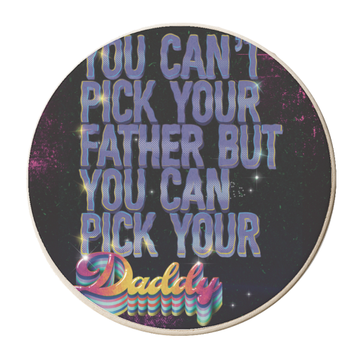 Daddy - personalised beer coaster by ARTECCO