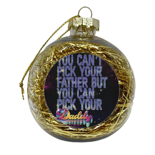 Daddy - xmas bauble by ARTECCO