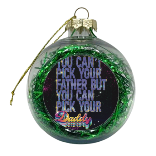 Daddy - xmas bauble by ARTECCO