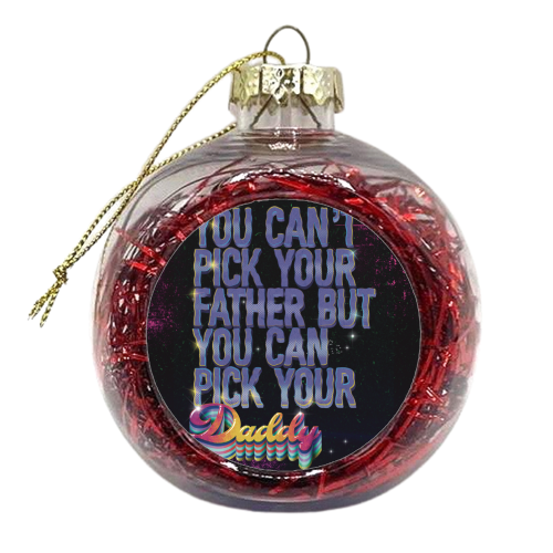 Daddy - xmas bauble by ARTECCO