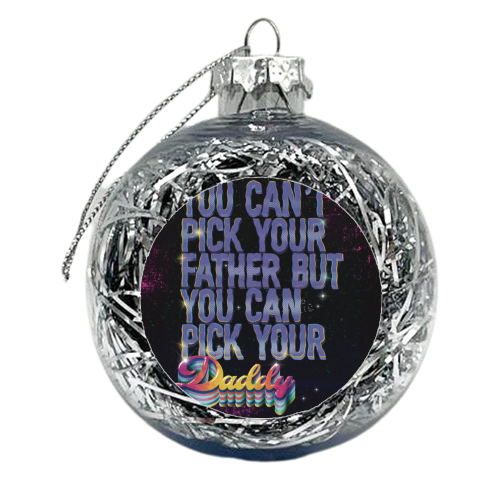 Daddy - xmas bauble by ARTECCO