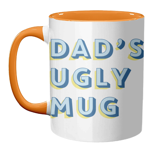 Dad's Ugly Mug - unique mug by Tea Filipi