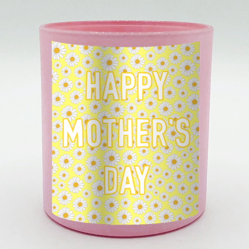 Daisy Happy Mother's Day - scented candle by Adam Regester