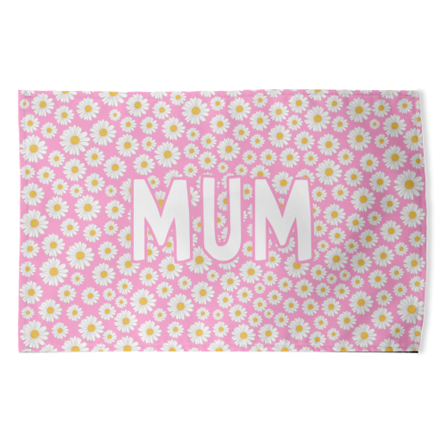 Daisy Mum - funny tea towel by Adam Regester