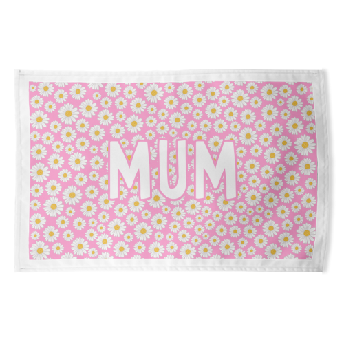 Daisy Mum - funny tea towel by Adam Regester