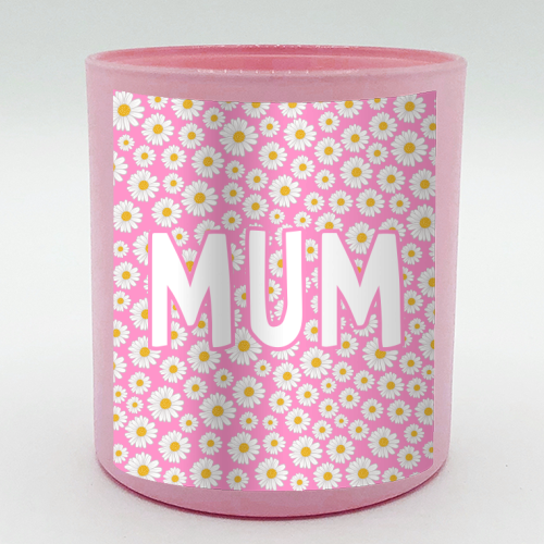 Daisy Mum - scented candle by Adam Regester