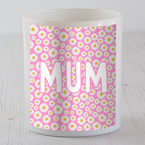 Daisy Mum - scented candle by Adam Regester