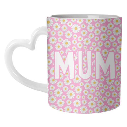 Daisy Mum - unique mug by Adam Regester