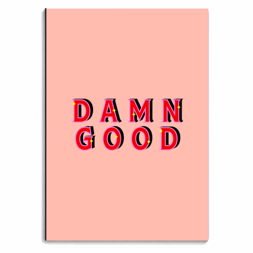DAMN GOOD - personalised A4, A5, A6 notebook by PEARL & CLOVER