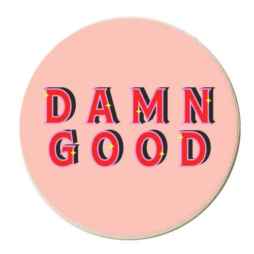 DAMN GOOD - personalised beer coaster by PEARL & CLOVER