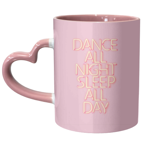 DANCE ALL NIGHT - unique mug by Ania Wieclaw