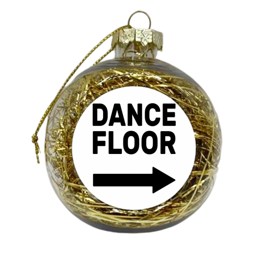 Dance Floor (right) - xmas bauble by The Native State
