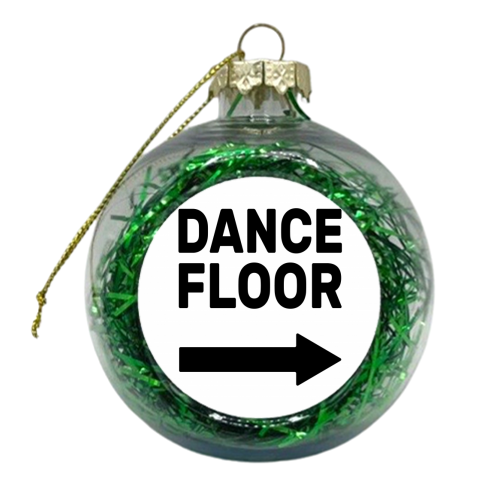 Dance Floor (right) - xmas bauble by The Native State