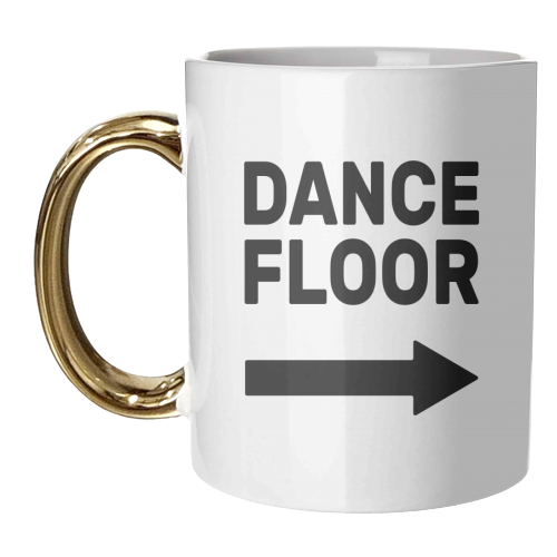 Dance Floor (right) - unique mug by The Native State
