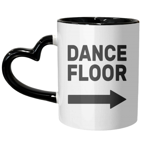 Dance Floor (right) - unique mug by The Native State