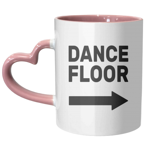 Dance Floor (right) - unique mug by The Native State