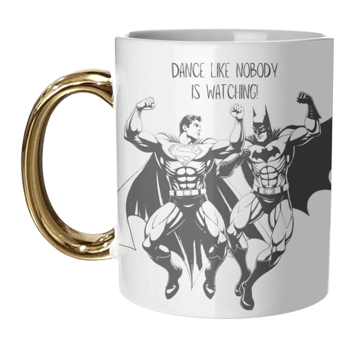Dance Like Nobody Is Watching! - unique mug by Ms Doodle