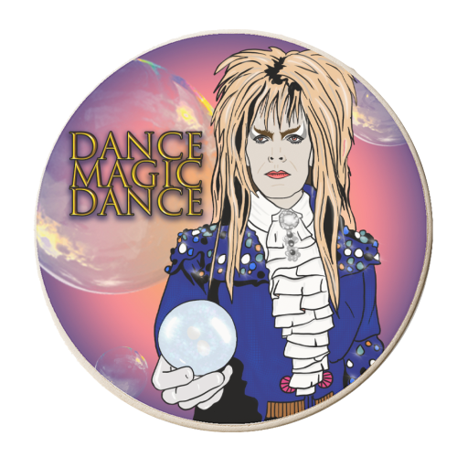 Dance Magic Dance - personalised beer coaster by Bite Your Granny