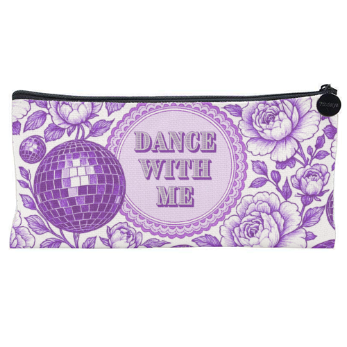 Dance with me - flat pencil case by Lilly Rose