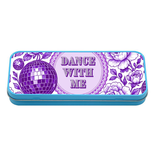 Dance with me - tin pencil case by Lilly Rose