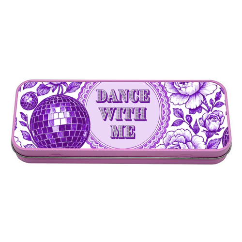 Dance with me - tin pencil case by Lilly Rose