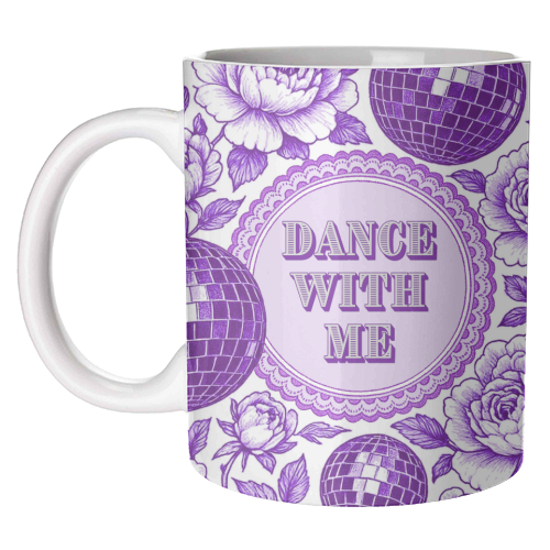 Dance with me - unique mug by Lilly Rose