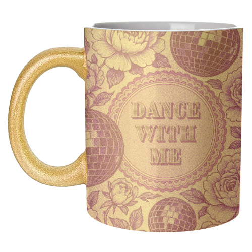Dance with me - unique mug by Lilly Rose