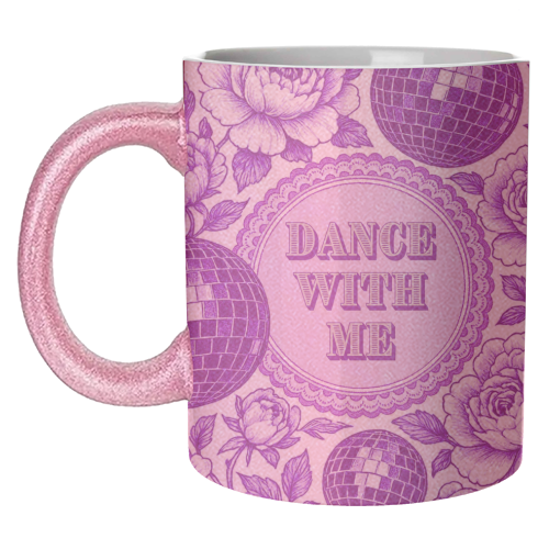 Dance with me - unique mug by Lilly Rose