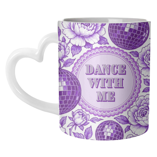 Dance with me - unique mug by Lilly Rose