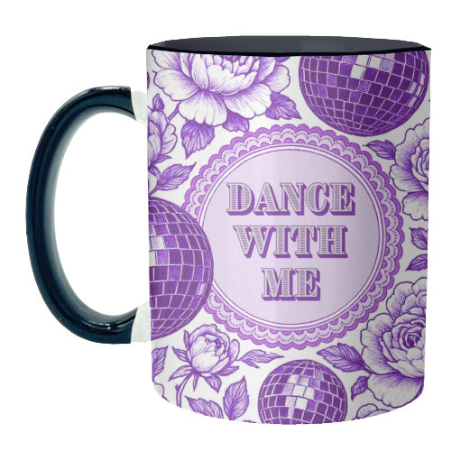 Dance with me - unique mug by Lilly Rose