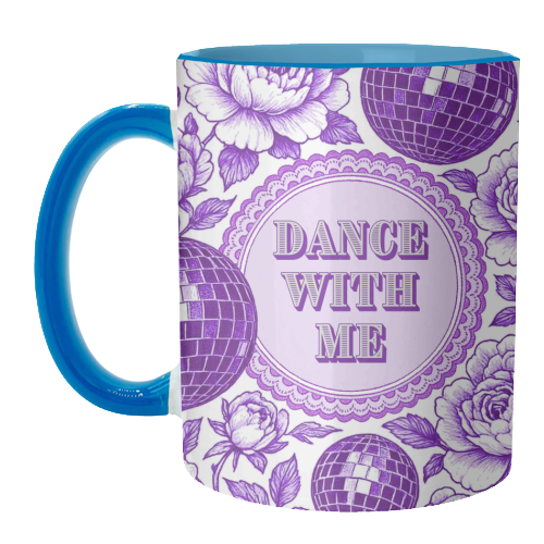 Dance with me - unique mug by Lilly Rose