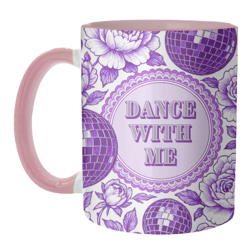 Dance with me - unique mug by Lilly Rose