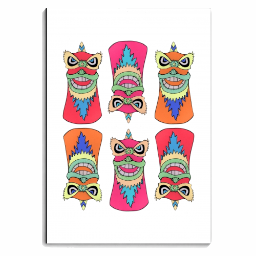 Dancing Dragon - personalised A4, A5, A6 notebook by Yazmin Brooks