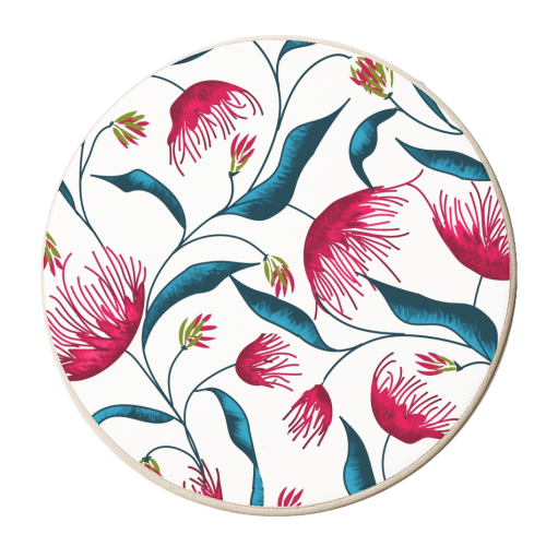 Dandelia - personalised beer coaster by Uma Prabhakar Gokhale