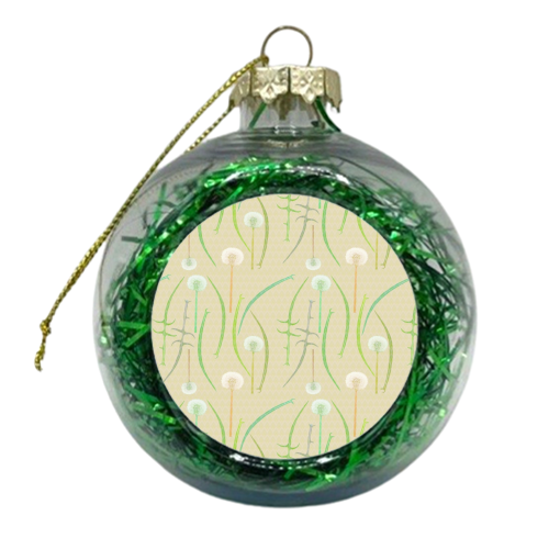Dandelion - xmas bauble by DejaReve