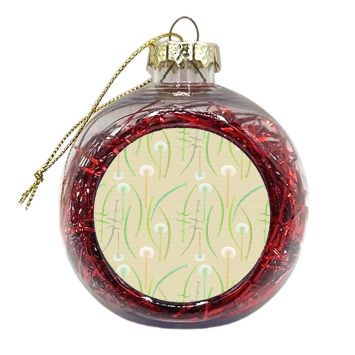 Dandelion - xmas bauble by DejaReve