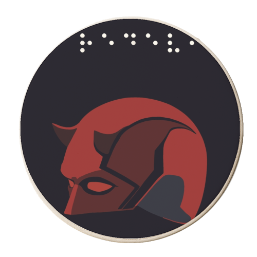 Daredevil 13 - personalised beer coaster by Danny Welch