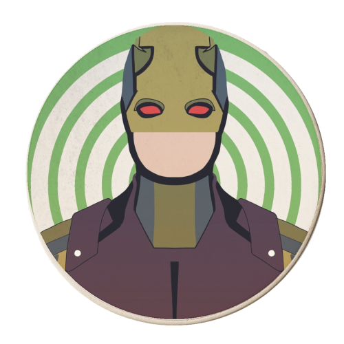 Daredevil LA - personalised beer coaster by Danny Welch