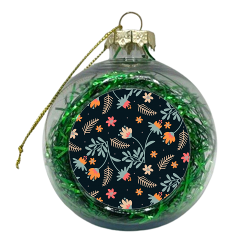 Dark Sweetness - xmas bauble by Uma Prabhakar Gokhale