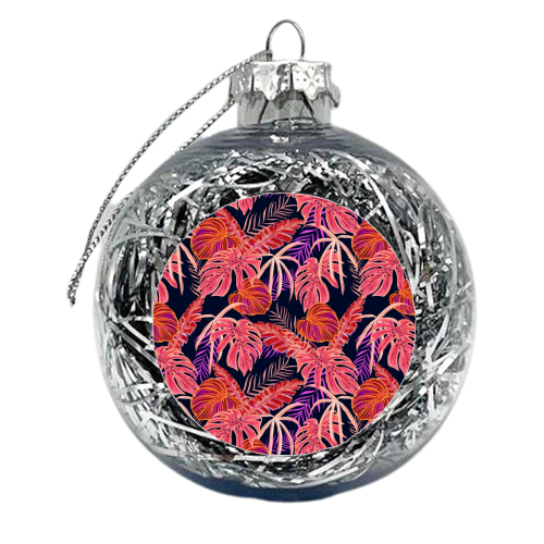 Dark Tropical - xmas bauble by Uma Prabhakar Gokhale