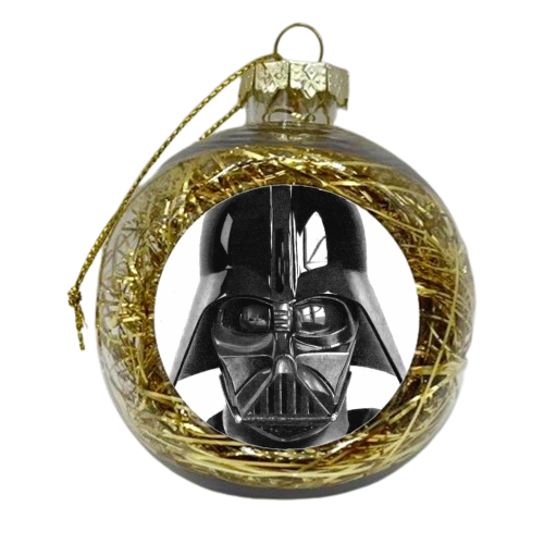 Darkside - xmas bauble by Joe Taylor