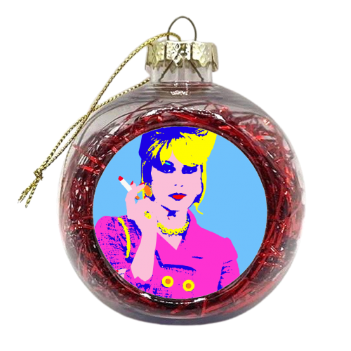 Darling - xmas bauble by Wallace Elizabeth