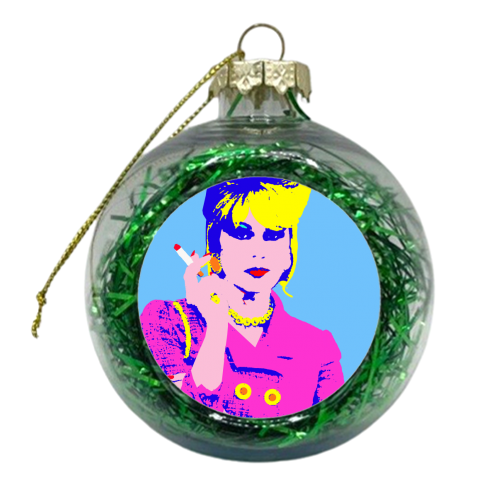 Darling - xmas bauble by Wallace Elizabeth