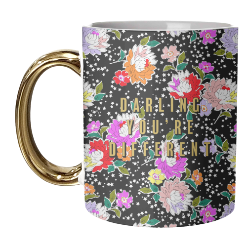 DARLING YOU'RE DIFFERENT - unique mug by PEARL & CLOVER
