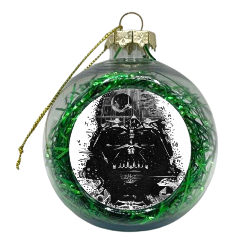 Darth Vader - xmas bauble by Joe Taylor