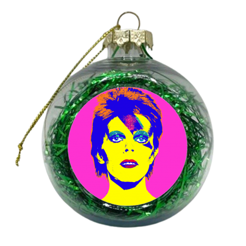 Dave - xmas bauble by Wallace Elizabeth