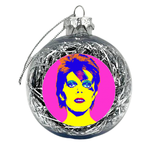 Dave - xmas bauble by Wallace Elizabeth