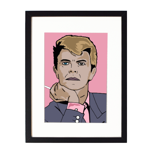 David Bowie '83. - framed poster print by Danny Welch