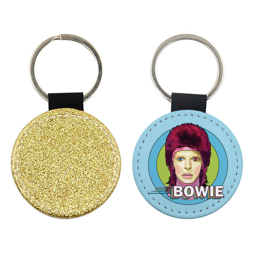 Bowie Collection - keyring by Catherine Critchley.