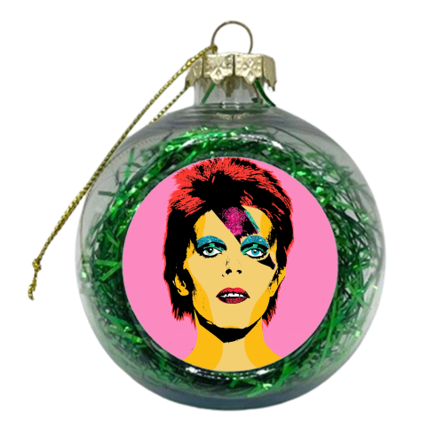 David - xmas bauble by Wallace Elizabeth